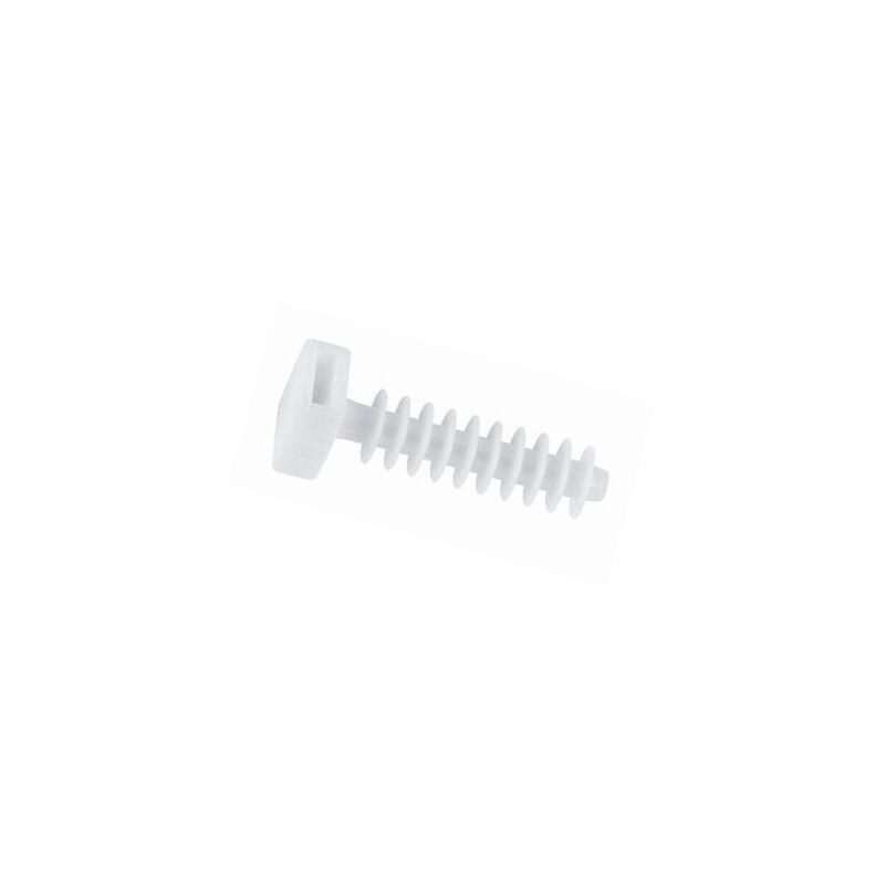 

100ud. tacos blancos para bridas ø6mm. ( 21167) - Lapafil