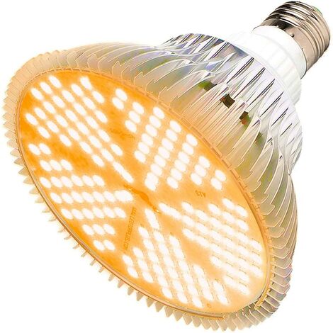 80W LED Grow Light Bar Pflanzenlampe Weiß Vollspektrum 220 LEDs mit Netzkabel 