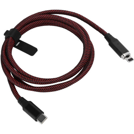 100W PD 1,2m Magnetisches Schnellladekabel für Typ-C-, Micro-USB- und iOS-Geräte
