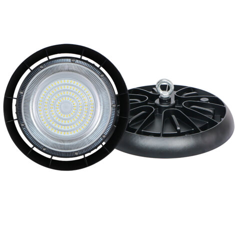 100W UFO Projecteur LED Industriel, High Bay Lumière éclairage intérieur, pour Entrepôt Garage Usine Atelier