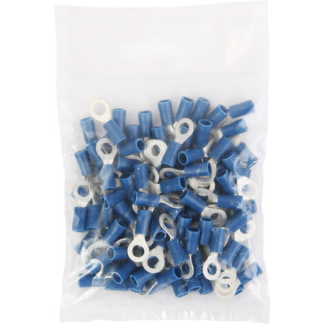 100x Leitungsverbinder Blau M5 1,5-2,5