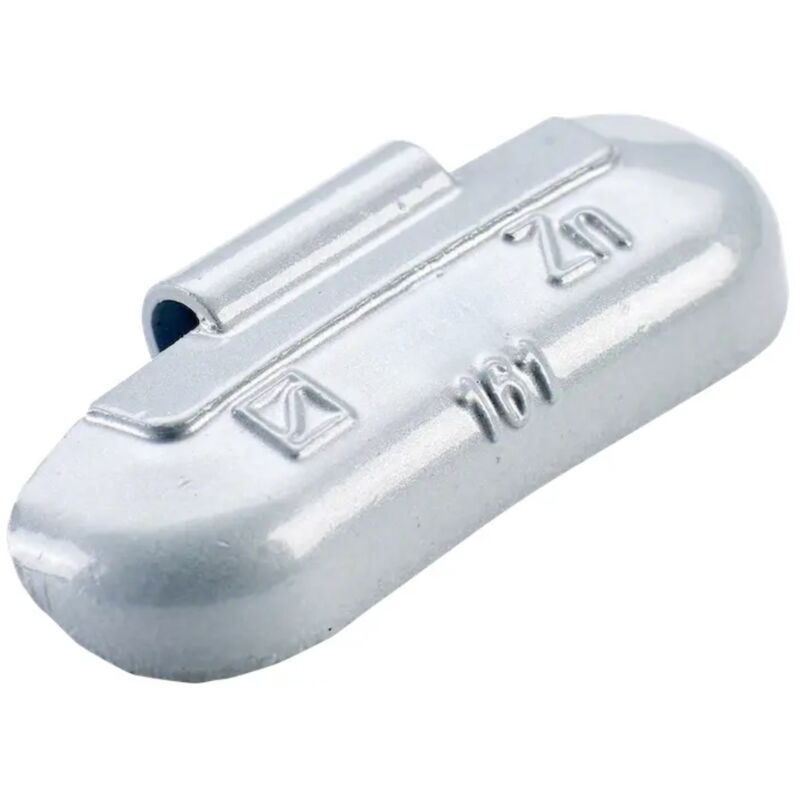 Tiptop - Masse 161 jante tôle à bord plat zinc plastifié 20g - lot de 100 pcs - 5666030