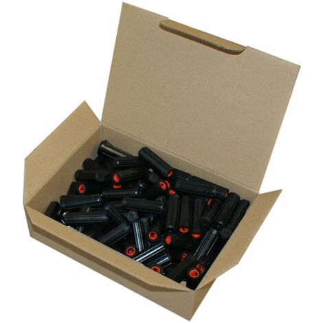 100x Schallschutzdübel 10mm Gummidübel Schallschutz Dübel