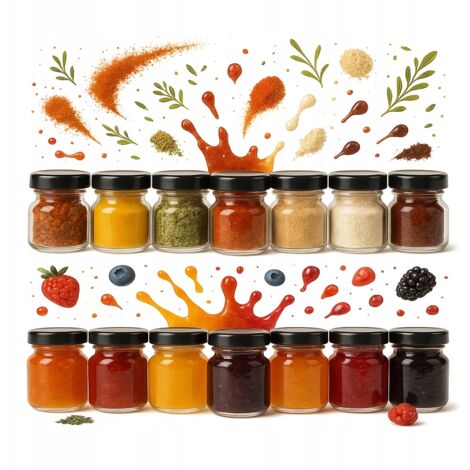 100x TARRO DE 40ML CON TAPA PARA FRASCO DE MERMELADA DE MIEL PARA REGALO DE BODAS