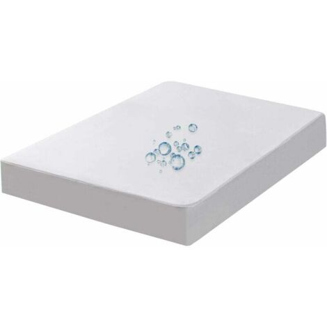 (100x200+30cm) protège-matelas imperméable, drap respirant, hypoallergénique, antimite, antibactérien, silencieux, super doux, drap-housse, housse de