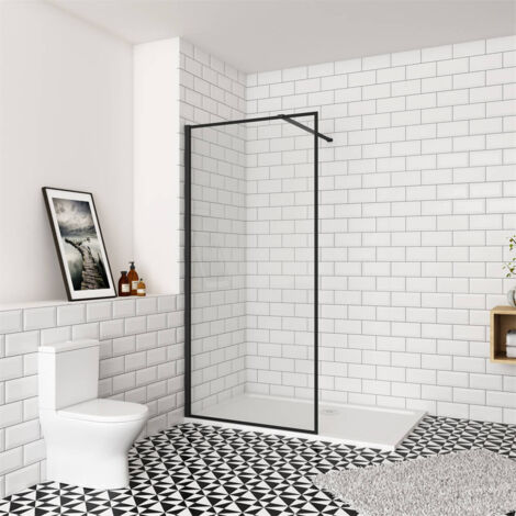 100x200cm NEU Ducshtrennwand Duschwand Glaswand Walk in Dusche 8mm Nano Glas ESG