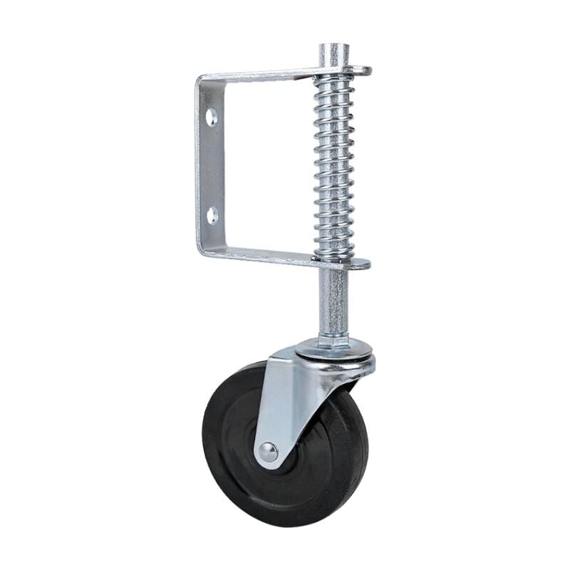 10,2 cm schwere, federbelastete Lenkrolle aus Gummi mit einer Tragfähigkeit von 220 lb, Ladacèe | 08375862892080 10,2 cm schwere, federbelastete Lenkrolle aus Gummi mit einer Tragfähigkeit von 220 lb, Ladacèe | 08375862892080