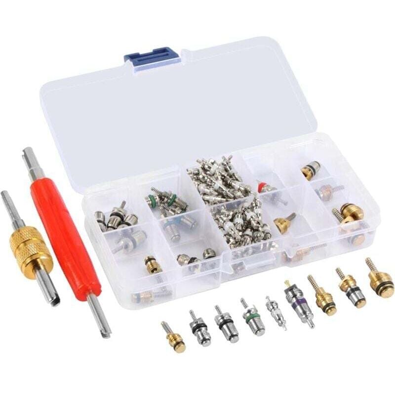 Image of 102-teiliger Satz für Kfz-Klimaanlagen-Ventilkerne