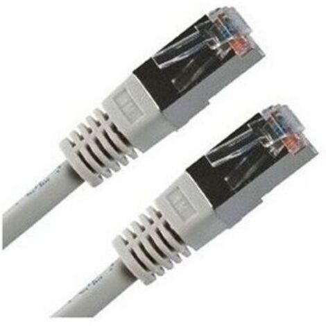 10.20.0802 Câble/Cordon réseau RJ45 Nanocable Catégorie 6 FTP (F/UTP) Droit 2m (Gris)