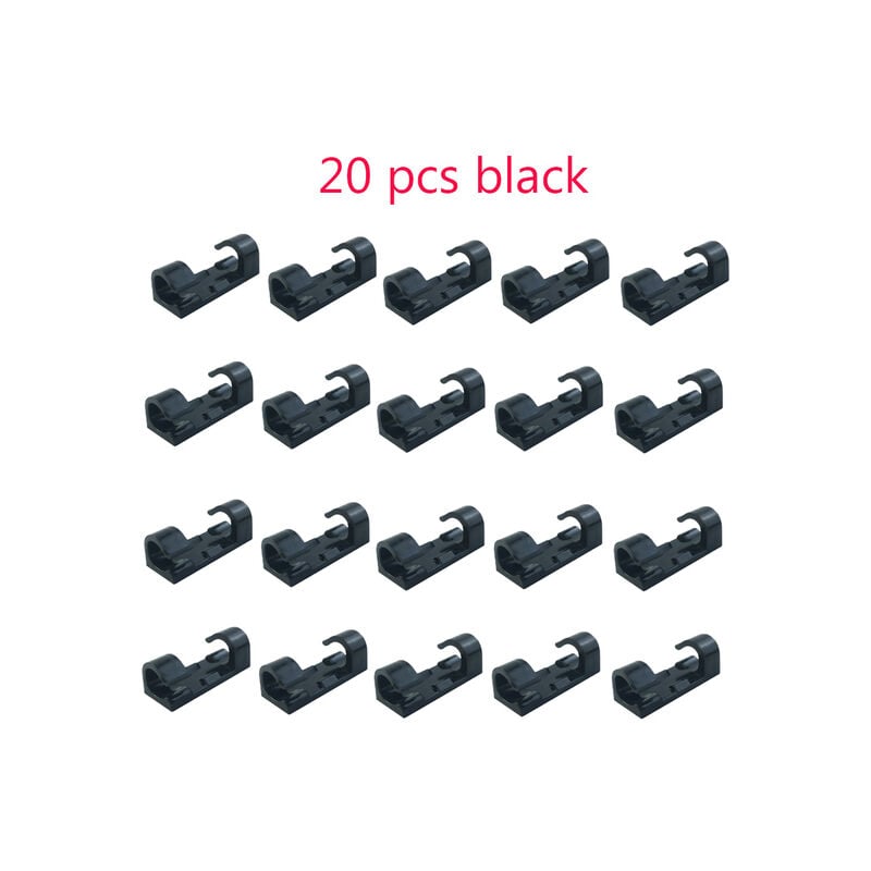 10/20PCS Selbst Stick Draht Kabel Clips Clamp Tisch Wand Tidy Organizer Halter Fixer Fastener Halter für computer Daten Kabel,CHINA,20 pcs black | 04537365725898 10/20PCS Selbst Stick Draht Kabel Clips Clamp Tisch Wand Tidy Organizer Halter Fixer Fastener Halter für computer Daten Kabel,CHINA,20 pcs black | 04537365725898