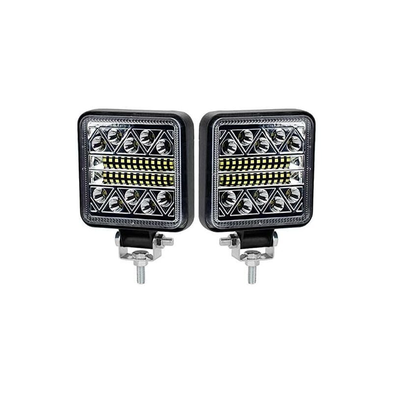 SNQ - 102W Phare de Travail led 15000LM Feux de Recul Led 12v, Phare Led Projecteurs pour voiture, tracteur bateau, 12-24v camion