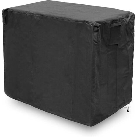 104 x 61 x 81 cm Housse de Chariot Plancha Exterieur - Bâche de Protection pour Barbecue - Oxford 600D - Imperméable - Anti-UV - Cordon de Serrage - Accessoire pour Barbecue