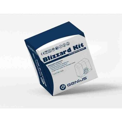 104014 Kit Per Cancelli Scorrevoli Faac Genius Blizzard Enc 500 433 Mhz RC 104014 230V
