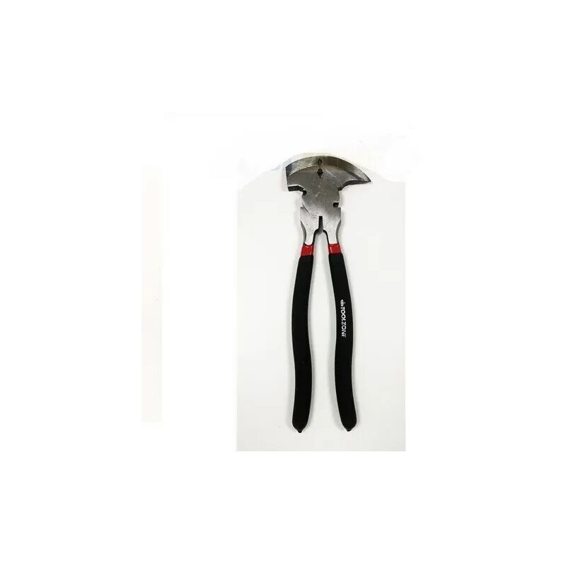 Toolzone - 10.5 fencing pliers nail hammer cutting & gripping wire cutters staple remover