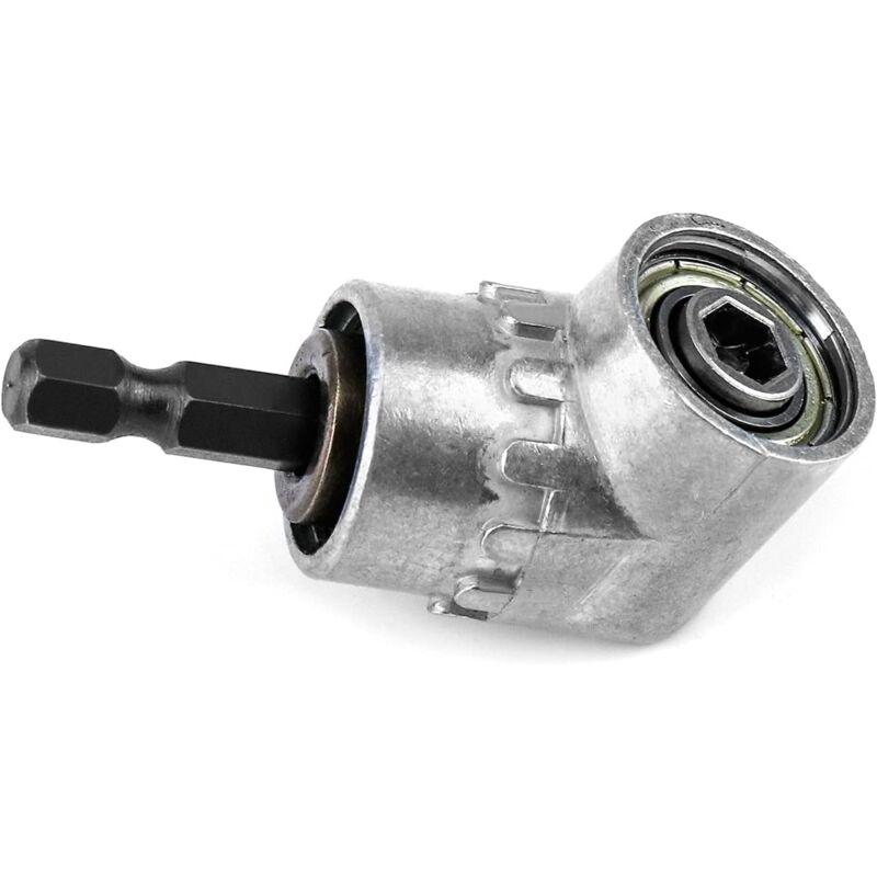 Image of ZVD - 105-Grad-Adapterhalter – Schnellwechsel – magnetischer Bithalter – 6 mm Sechskant – 1/4 Zoll