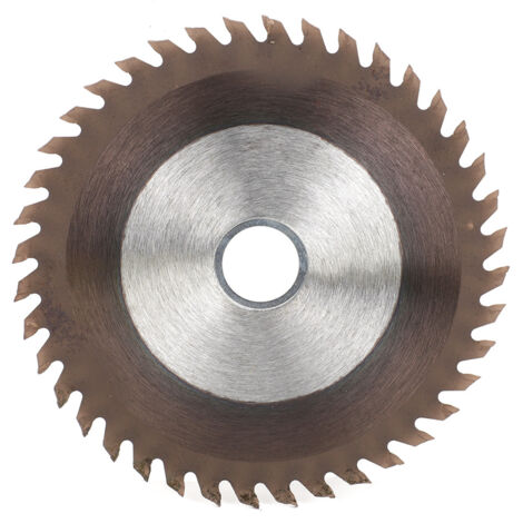 105 mm HSS-Kreissägeblatt mit 40 Zähnen für präzise Holzschnitte, Bronzebeschichtung, 1,6 mm Dicke.