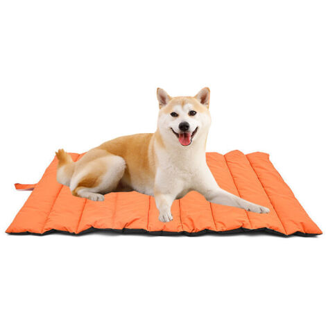 105 x 70 cm Tapis Chien&Chat Grand Taille Frais et Chaud , Panier Chien Pliable, Coussin Chien Lavable, Antistatique Lit Voyage C