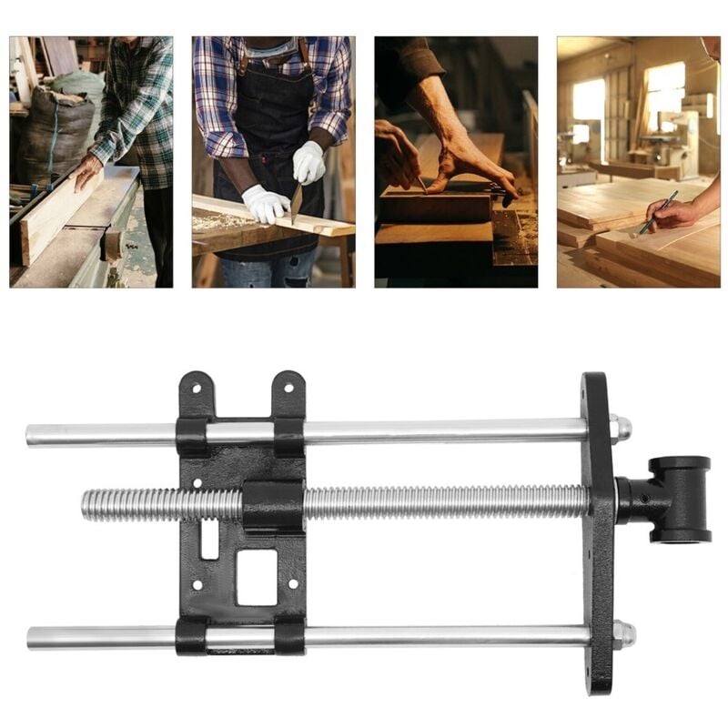 Image of 10,5-Zoll-Holzzange Holzbearbeitungstisch Zange-Schraubstock Stirnschraubstock Hobelmaschine