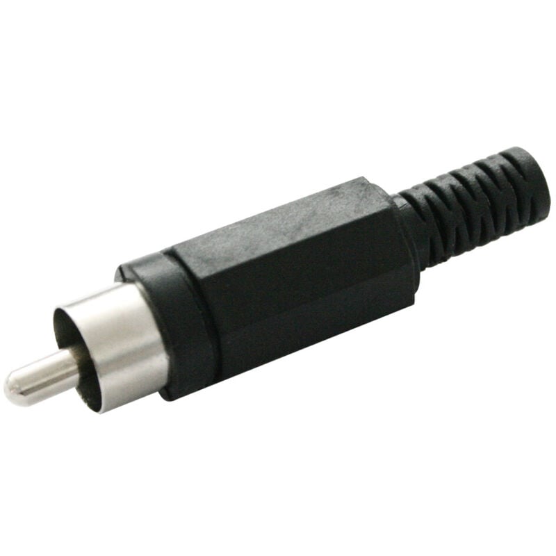 

Conector macho coaxial negro ( 10.588/N) - Electro Dh