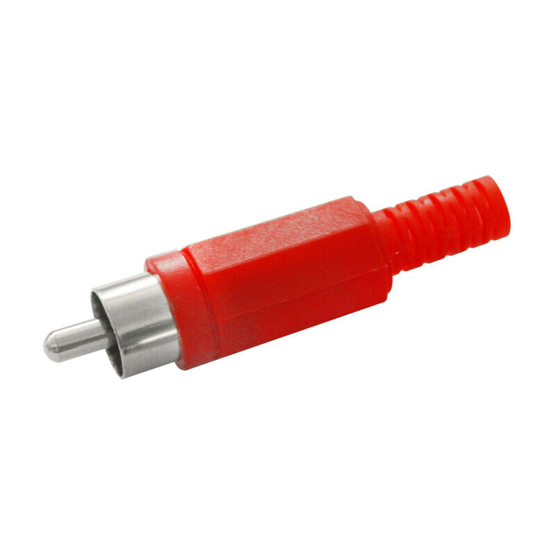 

Conector macho coaxial rojo (DH 10.588/R)