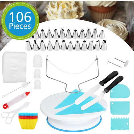 106 Pcs Kit de pâtisserie