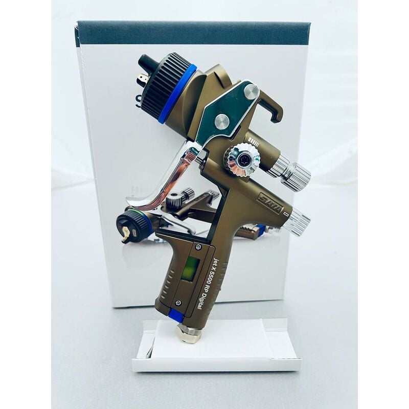 Sata - pistolet à peinture 1061697 Aérographe jet x 5500 rp digital Buse 1,3 i avec godets jetables