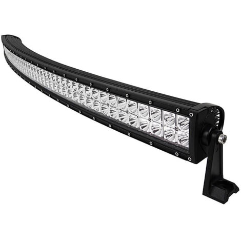 107 См Извит Мощен Led Бар 240w 80 Led 12v 24v Атв, Джип, 4х4, Offroad, Камион