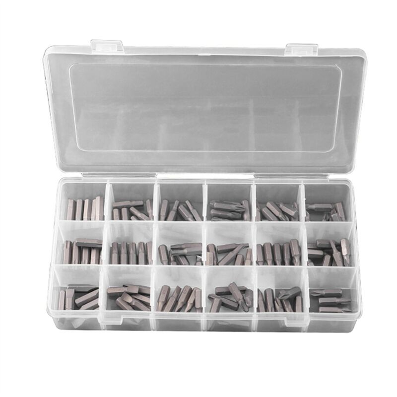 Image of 108-teiliges Schraubendreher-Set aus Kohlenstoffstahl, Mehrzweck-Hardware-Werkzeuge