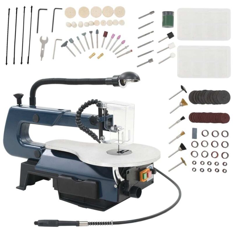 Image of 108-tlg. Dekupiersägen-Set 125 w 252 mm - Vidaxl