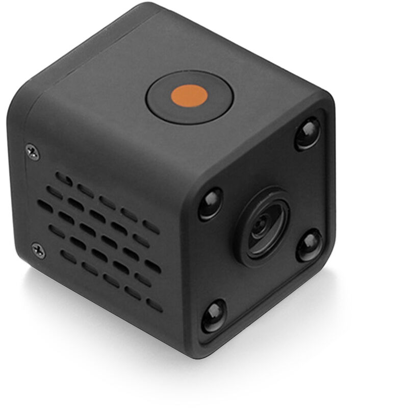 

1080P / 30fps Mini camara portatil de alta definicion Smart WiFi Camara de seguridad inalambrica Vision nocturna Deteccion de movimiento con soporte