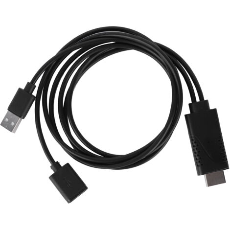 1080p-HDTV-USB-Kabel für iOS-/Android-Smartphones – Übertragung und Aufladen auf den Fernseher