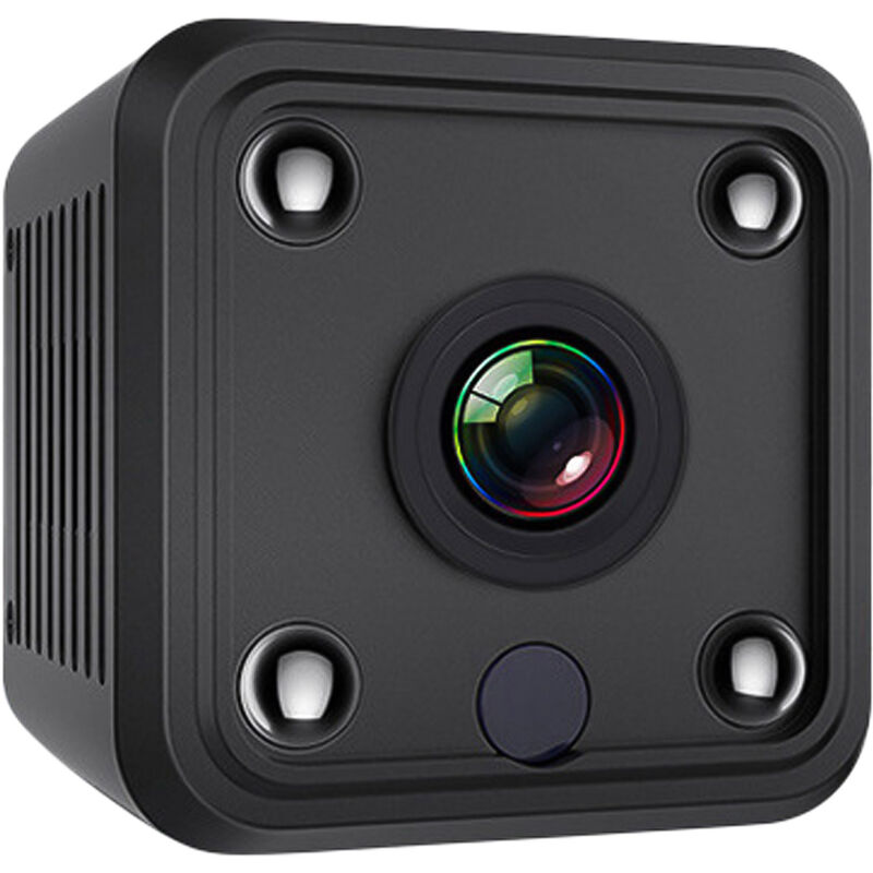 

1080P Mini camara Video Cam Videocamara Full HD 155 ¡ã Gran angular IR Vision nocturna Deteccion de movimiento Funcion WiFi 128GB Memoria extendida