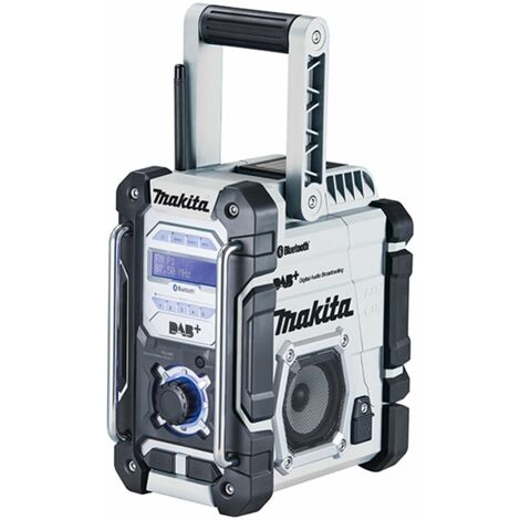 Makita Akku-Baustellenradio DMR112W Radio für Baustelle, 7,2V - 18V, Bluetooth