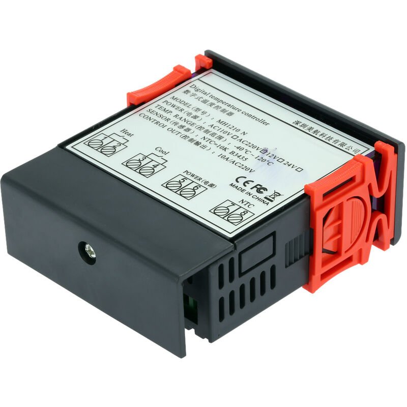 

10A 220V Mini termopar controlador de temperatura digital -40 ~ 120 grados Celsius con sensor