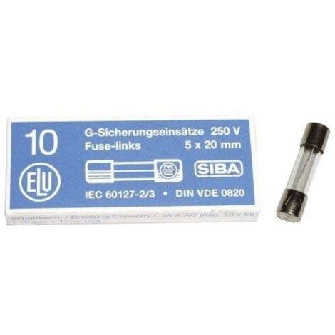 10A-T FUSIBLE 5X20 PAR10 -AU NORME ROHS-