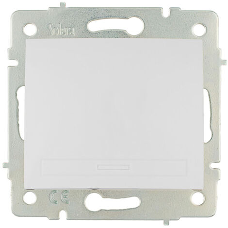 10Ax 250 V rahmenloser Crossover-Schalter  E3/42912 Platte