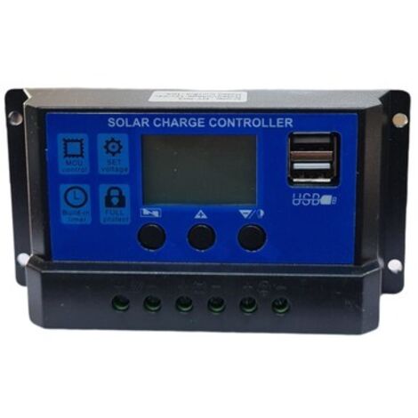 10AZENTRALELADEREGLERMITDISPLAYFÜR12/24VSOLARPANEELEDY003