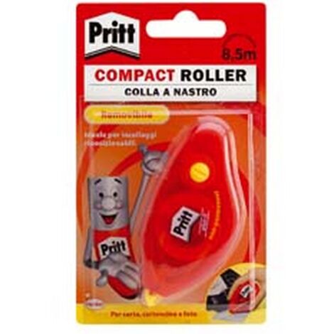 10BL COLLA PRITT ROLLER COMPACT REMOVIBILE - nastro mt.10x8,4mm