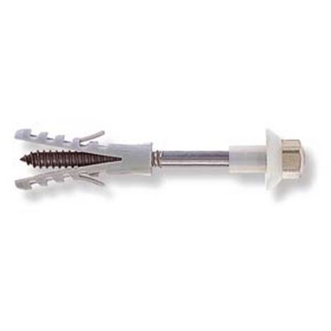 10BL ELEMENTI DI FISSAGGIO WATER E BIDET" WB 2" INOX -  mm.8 con vite 7/32"x80 inox