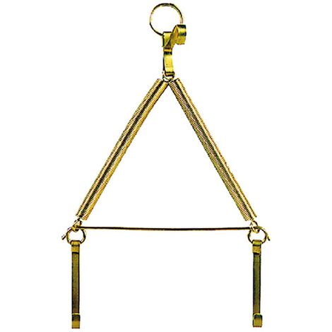 10BL GANCIO A MOLLA APPENDIPIATTI N. 3 cf. 1 pz - ø22 a 33 mm