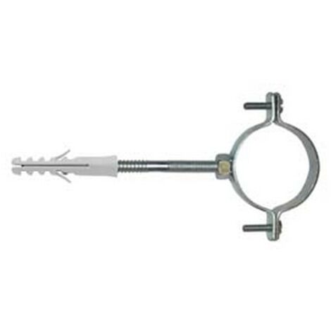 10BS COLLARE TUBO CON VITE E TASSELLO E/CL - 3/4" in conf. pz.2