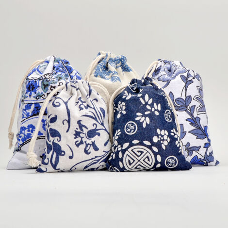 10er-Pack Baumwollbeutel mit Kordelzug, 10 x 12 cm, wiederverwendbarer Jutebeutel, kleiner Stoffbeutel, Jutebeutel für Hochzeitsgeschenke, Weihnachten, Schmuck