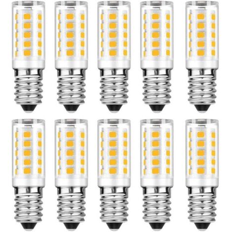 10er-Pack E14 LED-Lampen – Kaltweiß (6000 K) – 5 W – entspricht einer 50-W-Glühbirne – 500 lm – nicht dimmbar