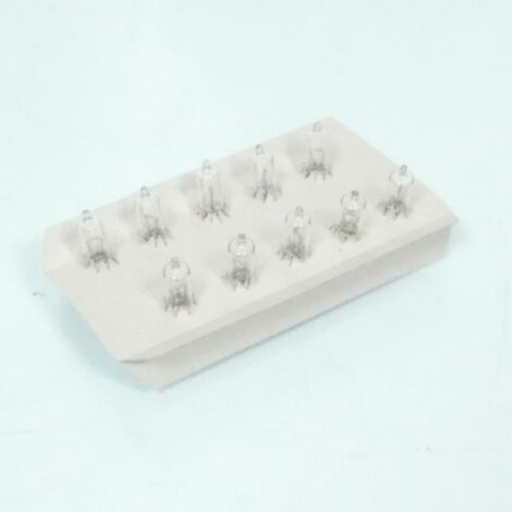 10er-Pack Flosser-Glühbirnen für Auto und Motorrad, 12 V, 21 W,