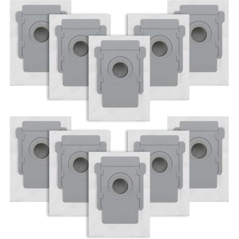 10er-Pack Staubsaugerbeutel für iRobot Roomba i7/i7+/i3/i3+/i4/i4+/i6/i6+/i8/i8+/S9/S9+/j7/j7+/E5/E6/E7 – Ersatzbeutel für iRobot Roomba i7 Zubehörset