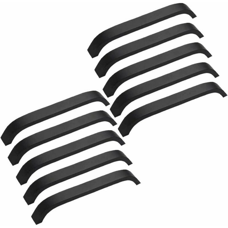 10er Set schwarze Küchenschrankgriffe Küchenschrankgriffe Küchenschrank Schrank Achsabstand 160mm | 06286512435019 10er Set schwarze Küchenschrankgriffe Küchenschrankgriffe Küchenschrank Schrank Achsabstand 160mm | 06286512435019