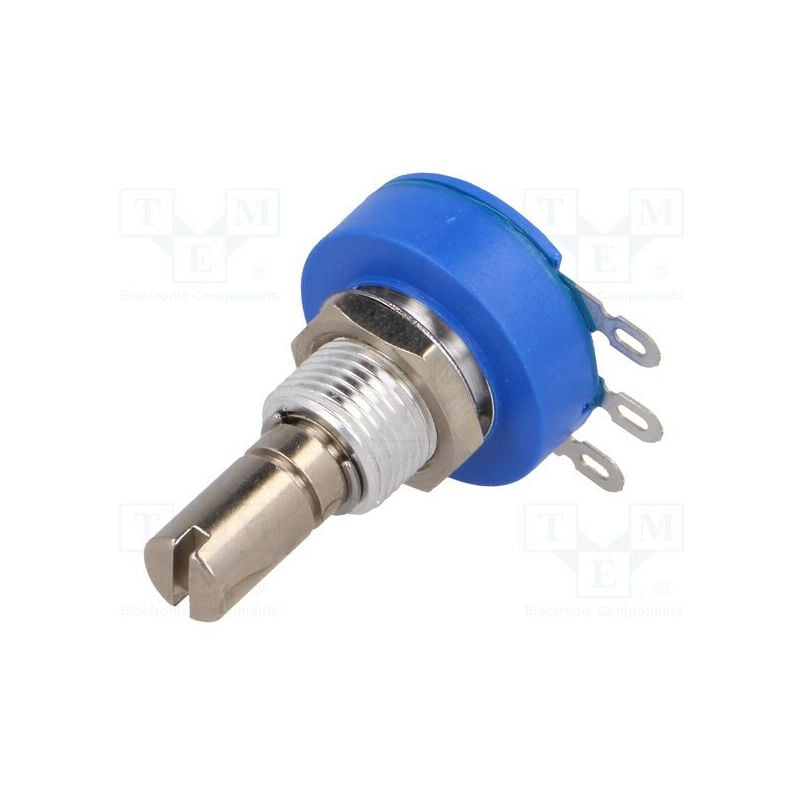 Bourns - 10k 2w Linear Potentiometer Single Shaft 6,35mm 3852a-282-103al