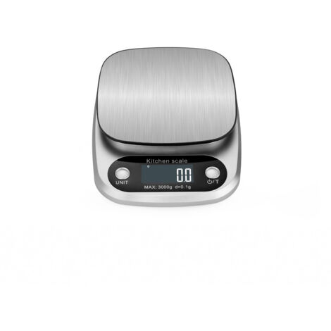 10kg/1g electronic kitchen scale, high precision, household food scale with large LCD display, suitable for weighing professional cakes/pies/cookies.