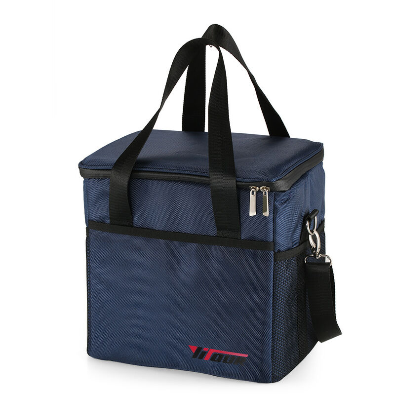 

10L / 18L / 28L / 37L Bolsa refrigeradora aislada plegable Fiambrera Bolsa de comestibles Bolsa portatil para llevar comida para picnic al aire libre