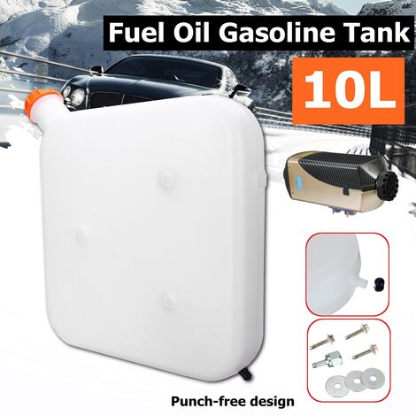 10L acier inoxydable chauffage de stationnement d'air réservoir de carburant essence huile Storge pour camion de voiture ou chauffage à air de stationnement